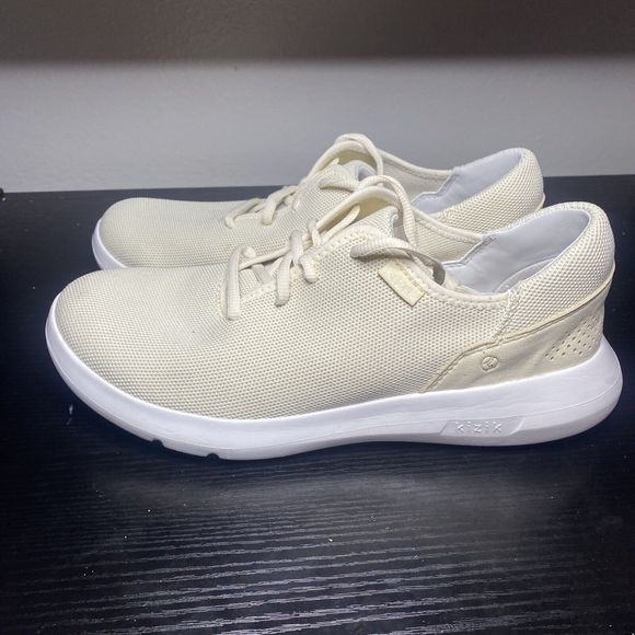 Kizik Madrid Eco Khaki Tan Womens Slip On Comfort Shoes Size 11 - Picture 4 of 10